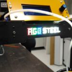 Lắp đèn Logo phía sau